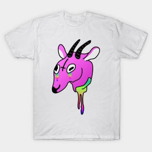 Funny cute adorable pink goat T-Shirt